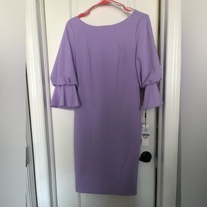 Calvin Klein beautiful lavender dress for special occasions